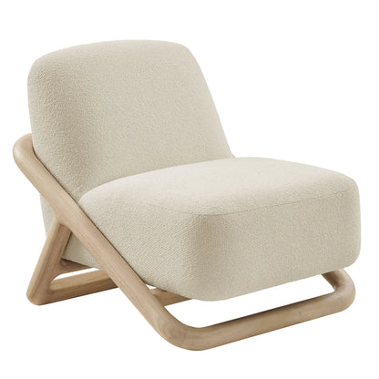 Vander Textured Fabric Upholstered Accent Chair
