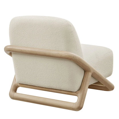 Vander Textured Fabric Upholstered Accent Chair
