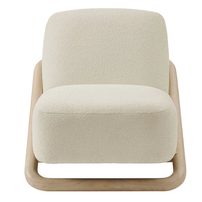 Vander Textured Fabric Upholstered Accent Chair