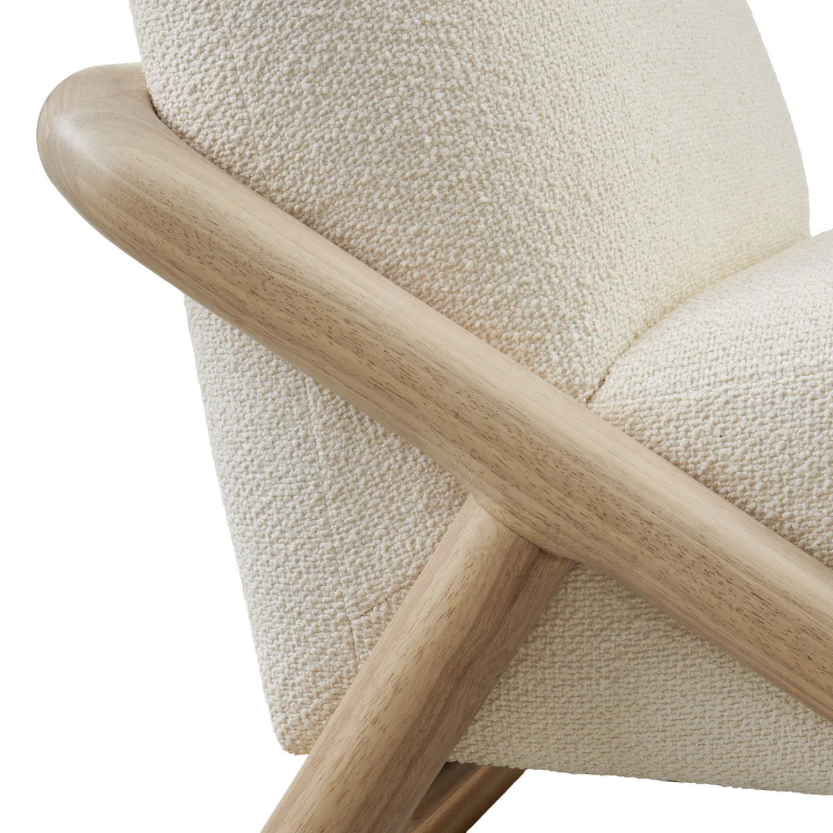 Vander Textured Fabric Upholstered Accent Chair