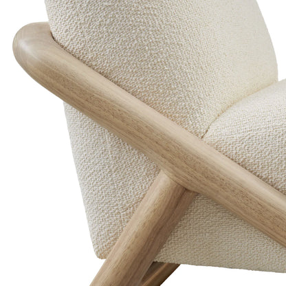 Vander Textured Fabric Upholstered Accent Chair