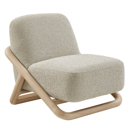 Vander Textured Fabric Upholstered Accent Chair