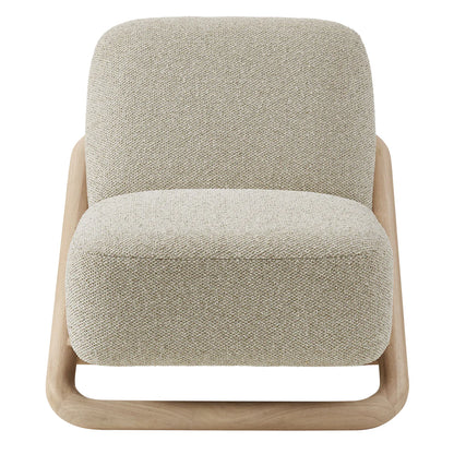 Vander Textured Fabric Upholstered Accent Chair