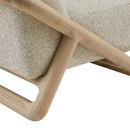 Vander Textured Fabric Upholstered Accent Chair