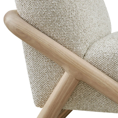Vander Textured Fabric Upholstered Accent Chair