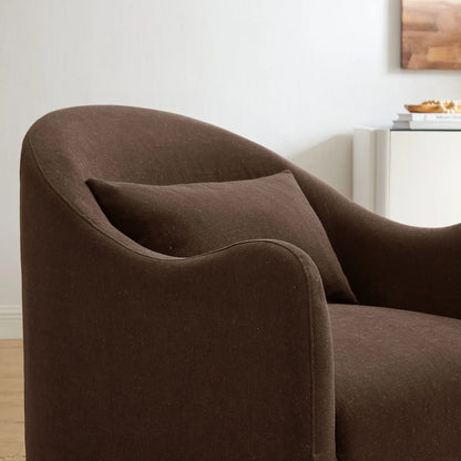 Bardot Slipcovered Linen Blend Upholstered Accent Chair