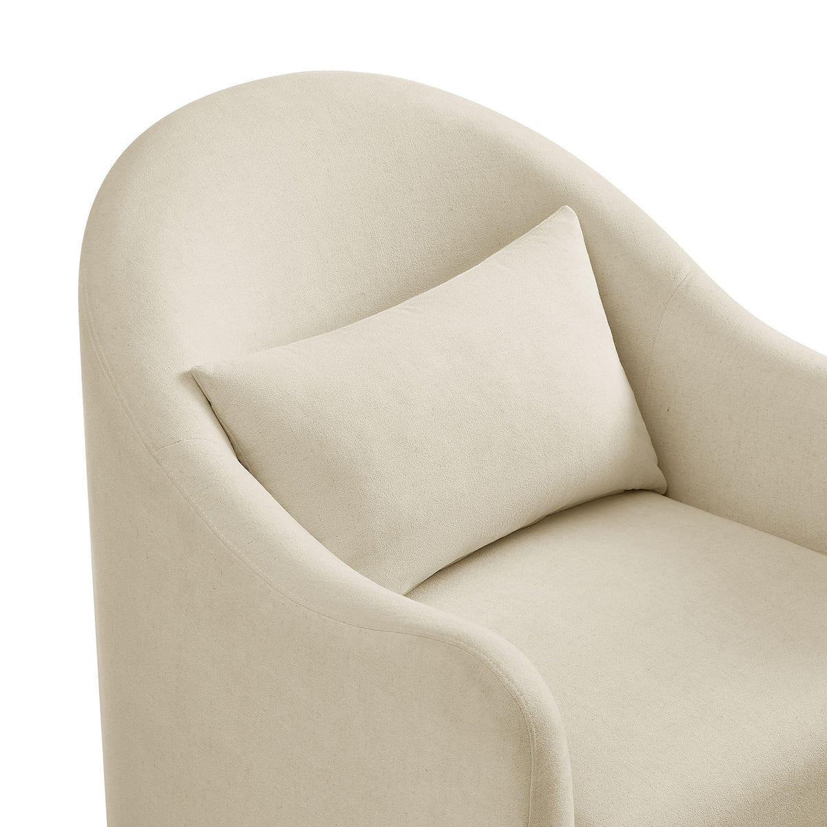 Bardot Slipcovered Linen Blend Upholstered Accent Chair