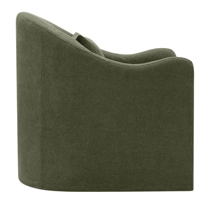 Bardot Slipcovered Linen Blend Upholstered Accent Chair