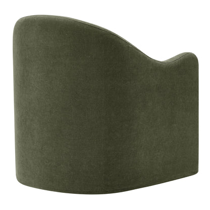 Bardot Slipcovered Linen Blend Upholstered Accent Chair