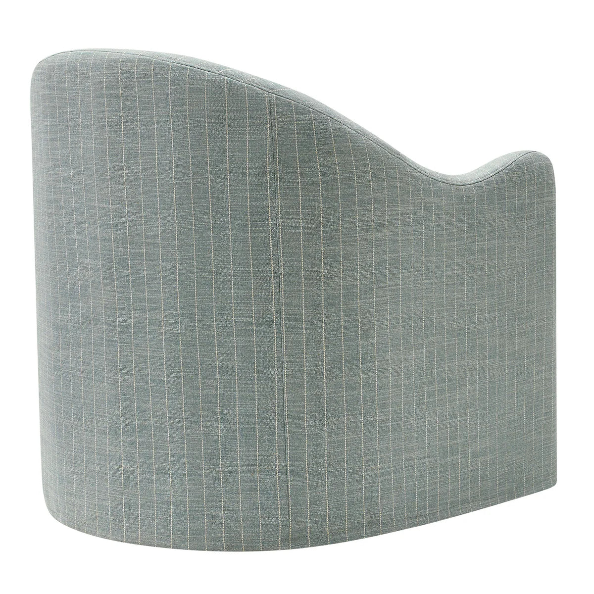 Bardot Slipcovered Striped Upholstered Accent Chair