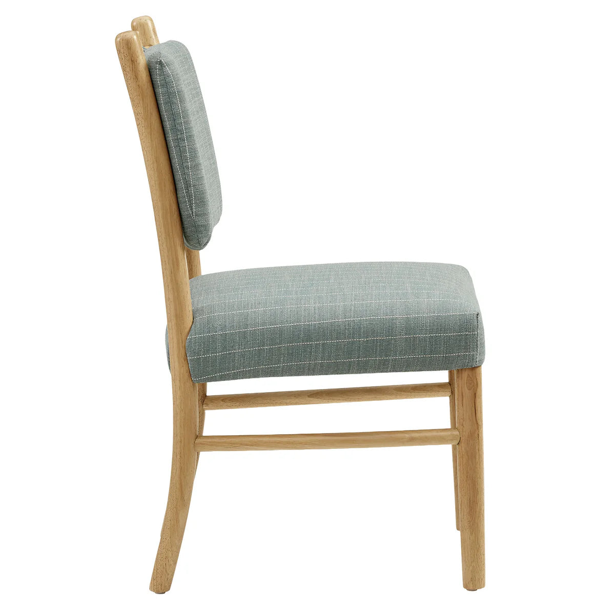 Mauden Striped Upholstered Dining Side Chairs Set of 2