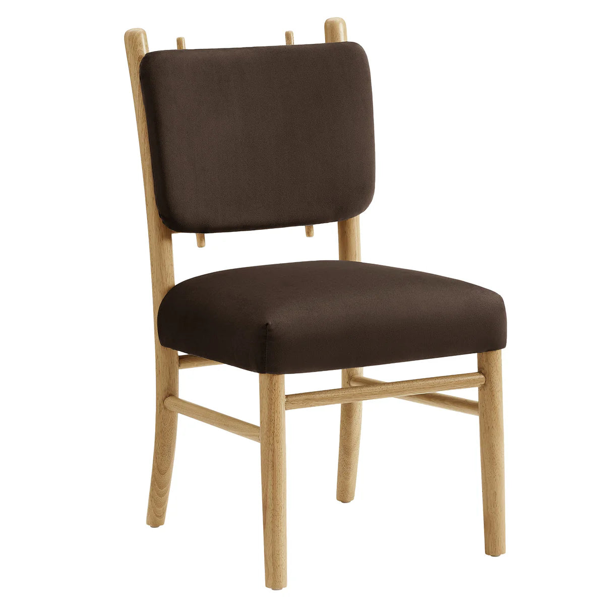 Mauden Performance Velvet Upholstered Dining Side Chairs Set of 2