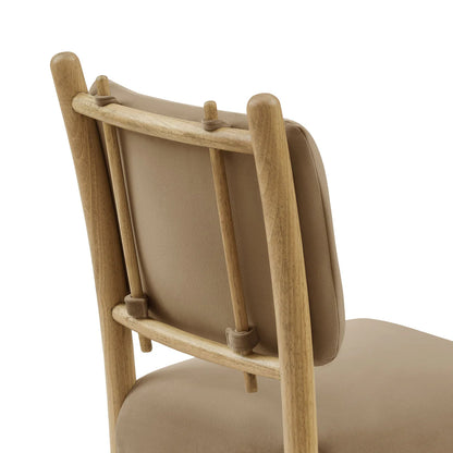 Mauden Performance Velvet Upholstered Dining Side Chairs Set of 2