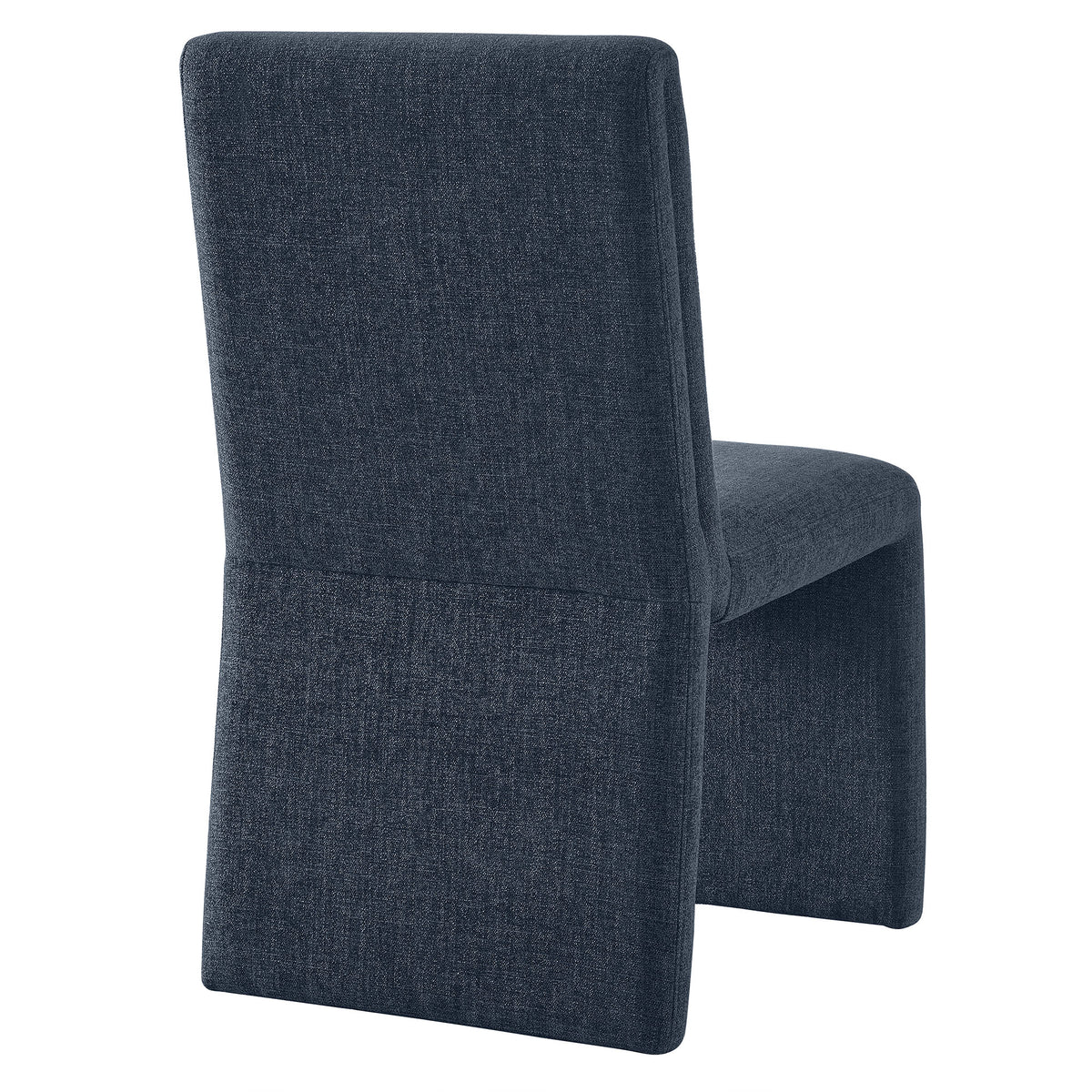 Emory Slub Weave Fabric Dining Chair Set of 2