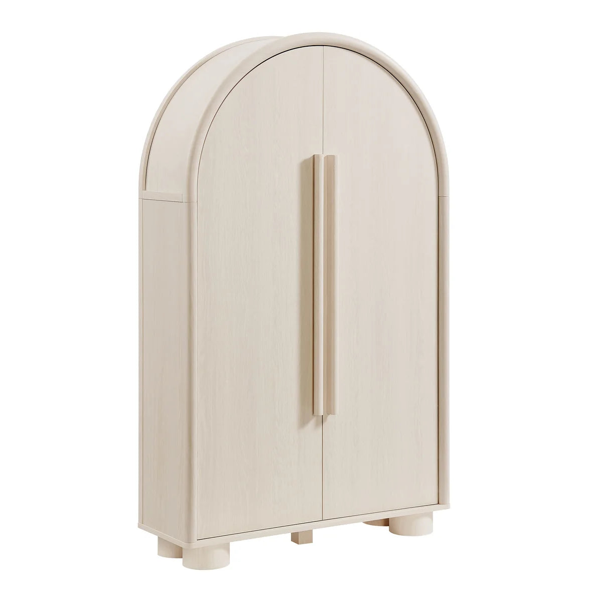 Bellamy Arched Fold‑Out Desk Cabinet