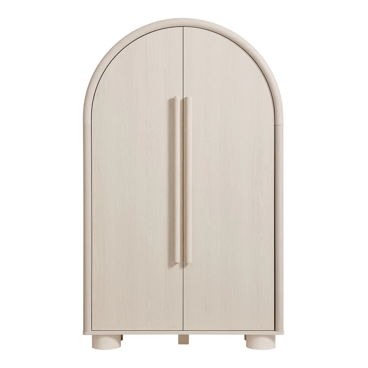 Bellamy Arched Fold‑Out Desk Cabinet