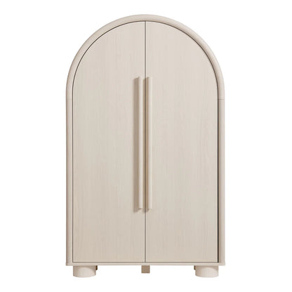 Bellamy Arched Fold‑Out Desk Cabinet