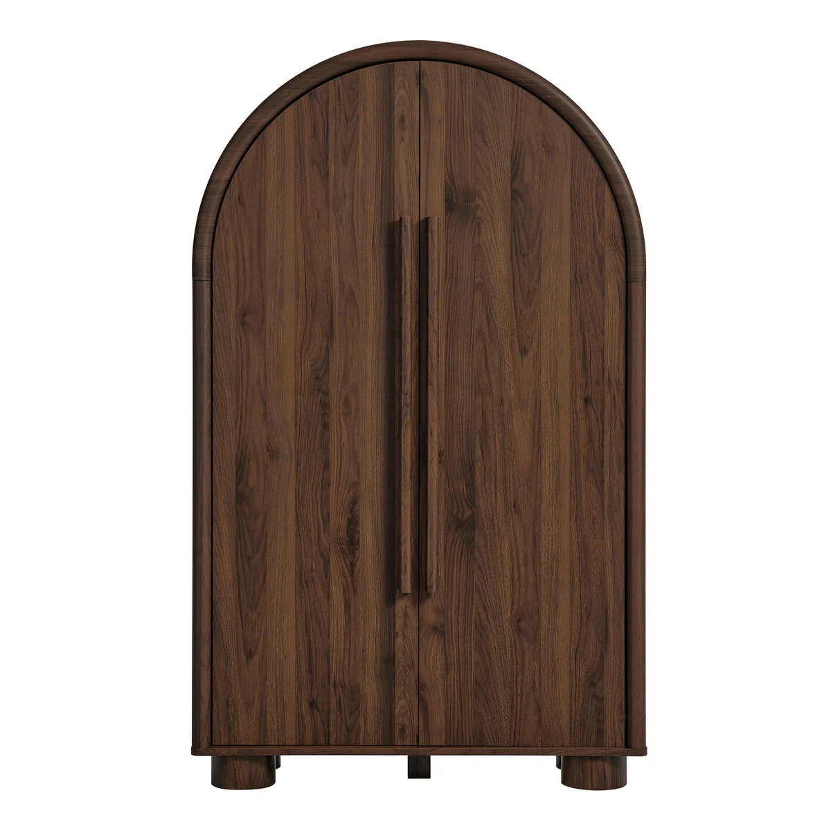 Bellamy Arched Fold‑Out Desk Cabinet