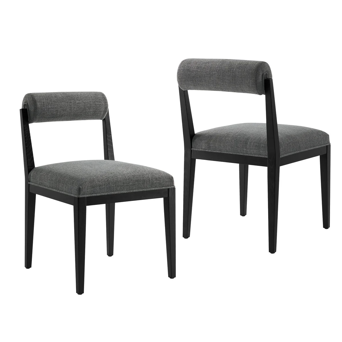 Kai Modern Fabric Dining Chair Set of 2