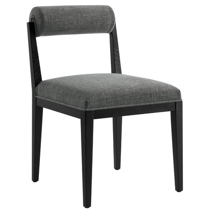Kai Modern Fabric Dining Chair Set of 2