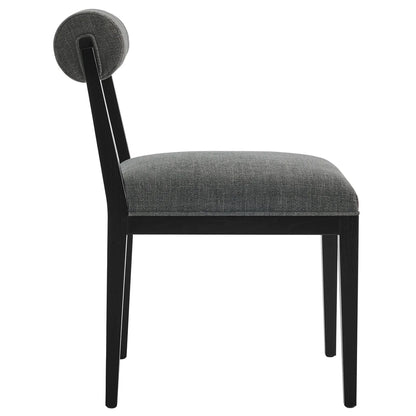 Kai Modern Fabric Dining Chair Set of 2