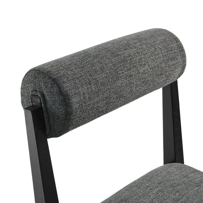 Kai Modern Fabric Dining Chair Set of 2