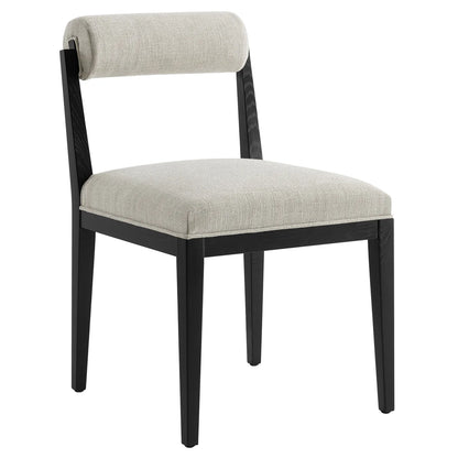 Kai Modern Fabric Dining Chair Set of 2