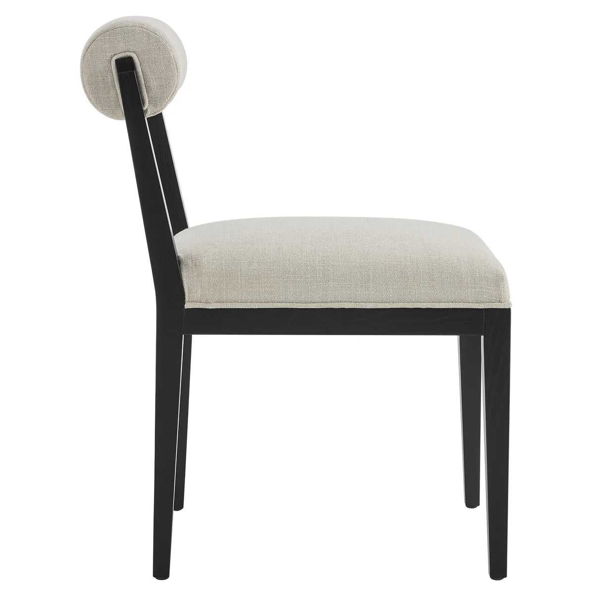 Kai Modern Fabric Dining Chair Set of 2