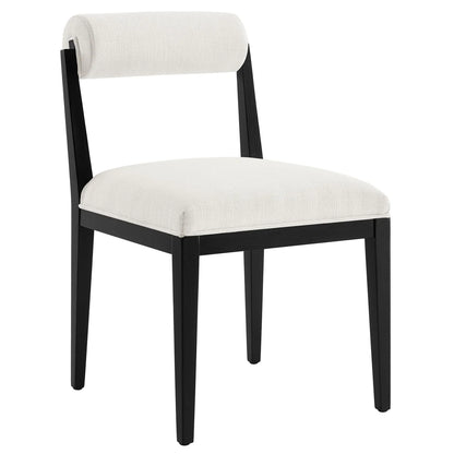 Kai Modern Fabric Dining Chair Set of 2