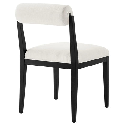 Kai Modern Fabric Dining Chair Set of 2