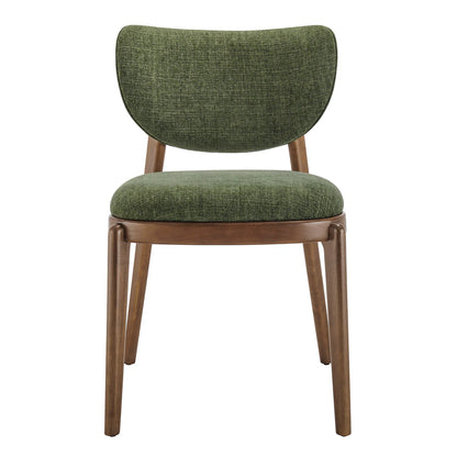 Fenwick Mid‑Century Modern Fabric Dining Chair Set of 2