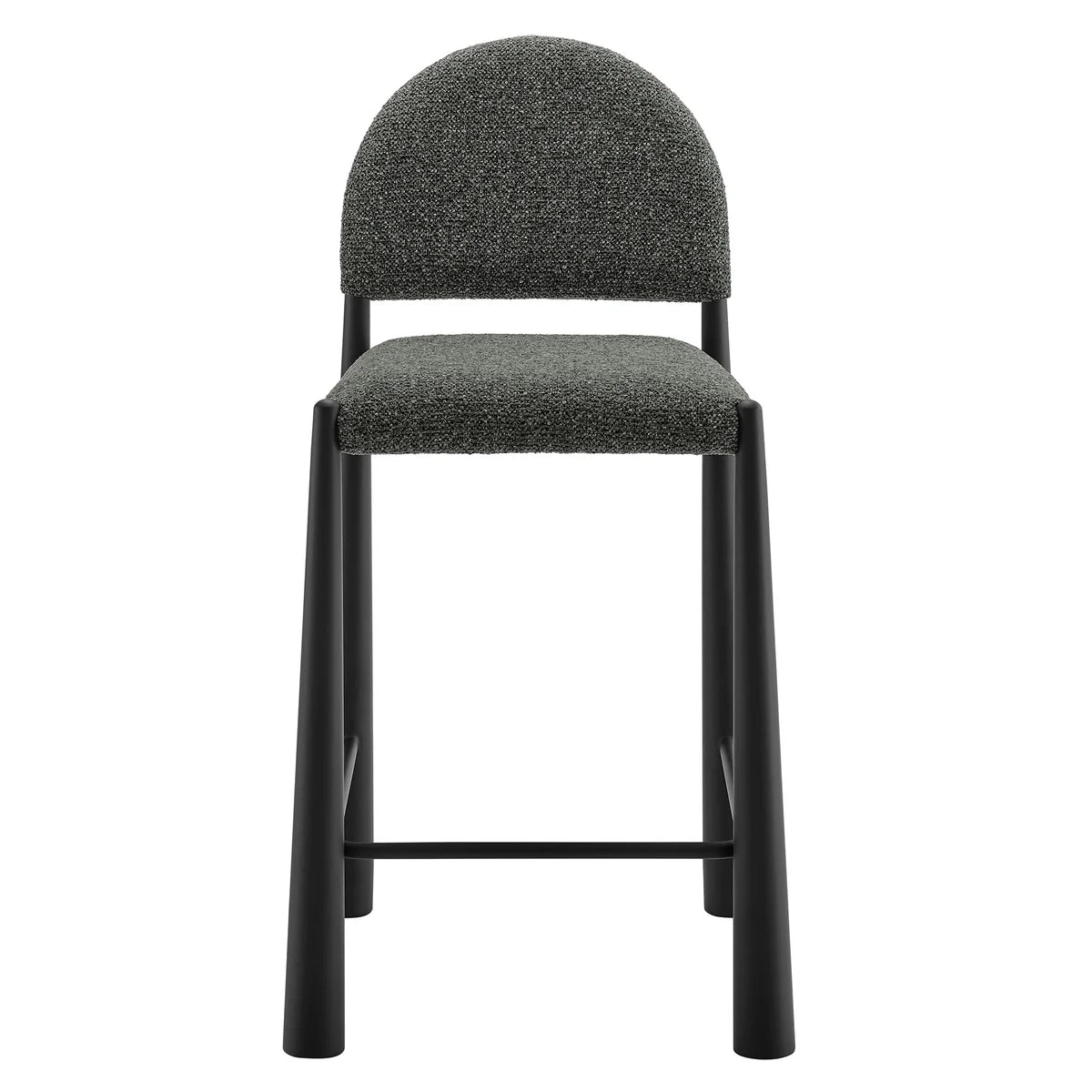 Hayley Upholstered Fabric Counter Stools Set of 2