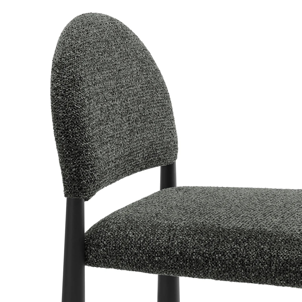 Hayley Upholstered Fabric Counter Stools Set of 2