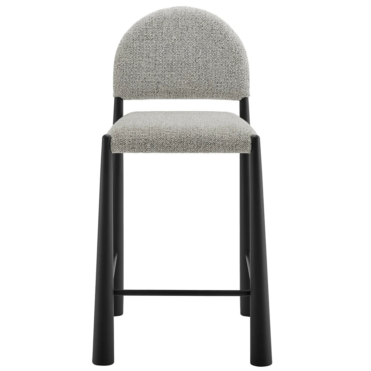 Hayley Upholstered Fabric Counter Stools Set of 2