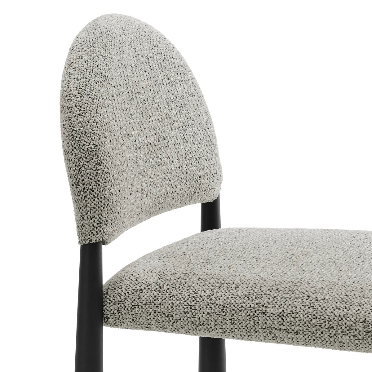 Hayley Upholstered Fabric Counter Stools Set of 2