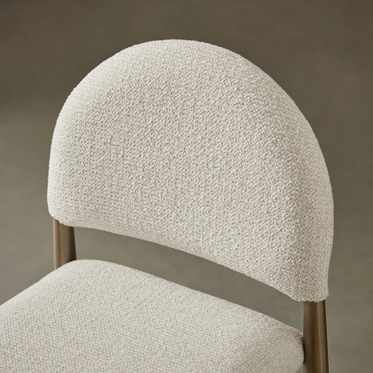 Hayley Upholstered Fabric Counter Stools Set of 2