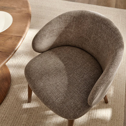 Anelle Upholstered Fabric Dining Chairs Set of 2