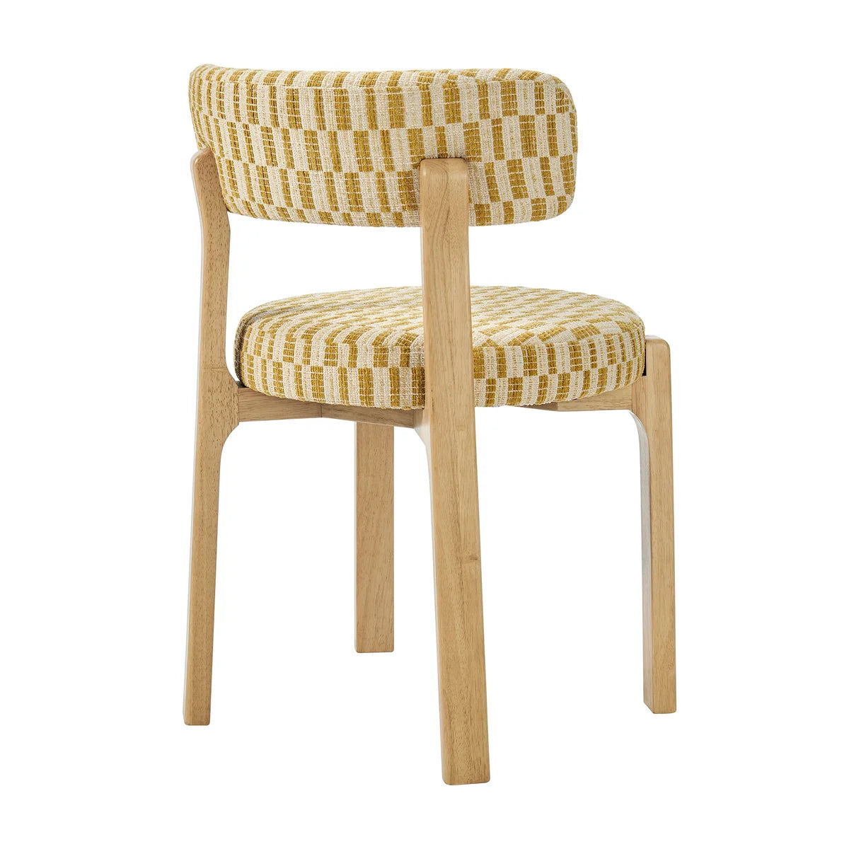 Marsha Retro Upholstered Fabric Dining Chairs Set of 2