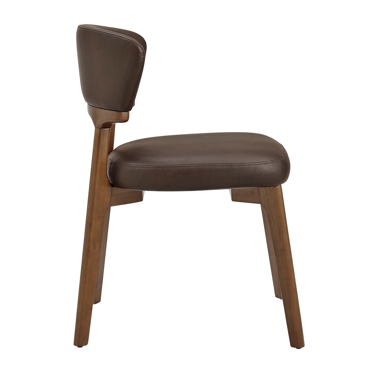 Daphne Vegan Leather Dining Chairs Set of 2