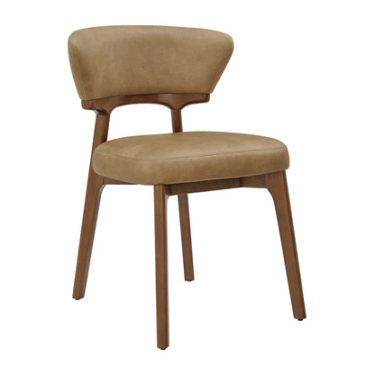 Daphne Vegan Leather Dining Chairs Set of 2
