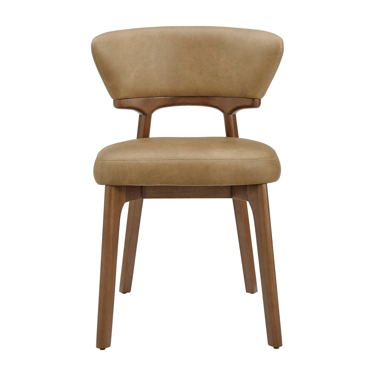 Daphne Vegan Leather Dining Chairs Set of 2