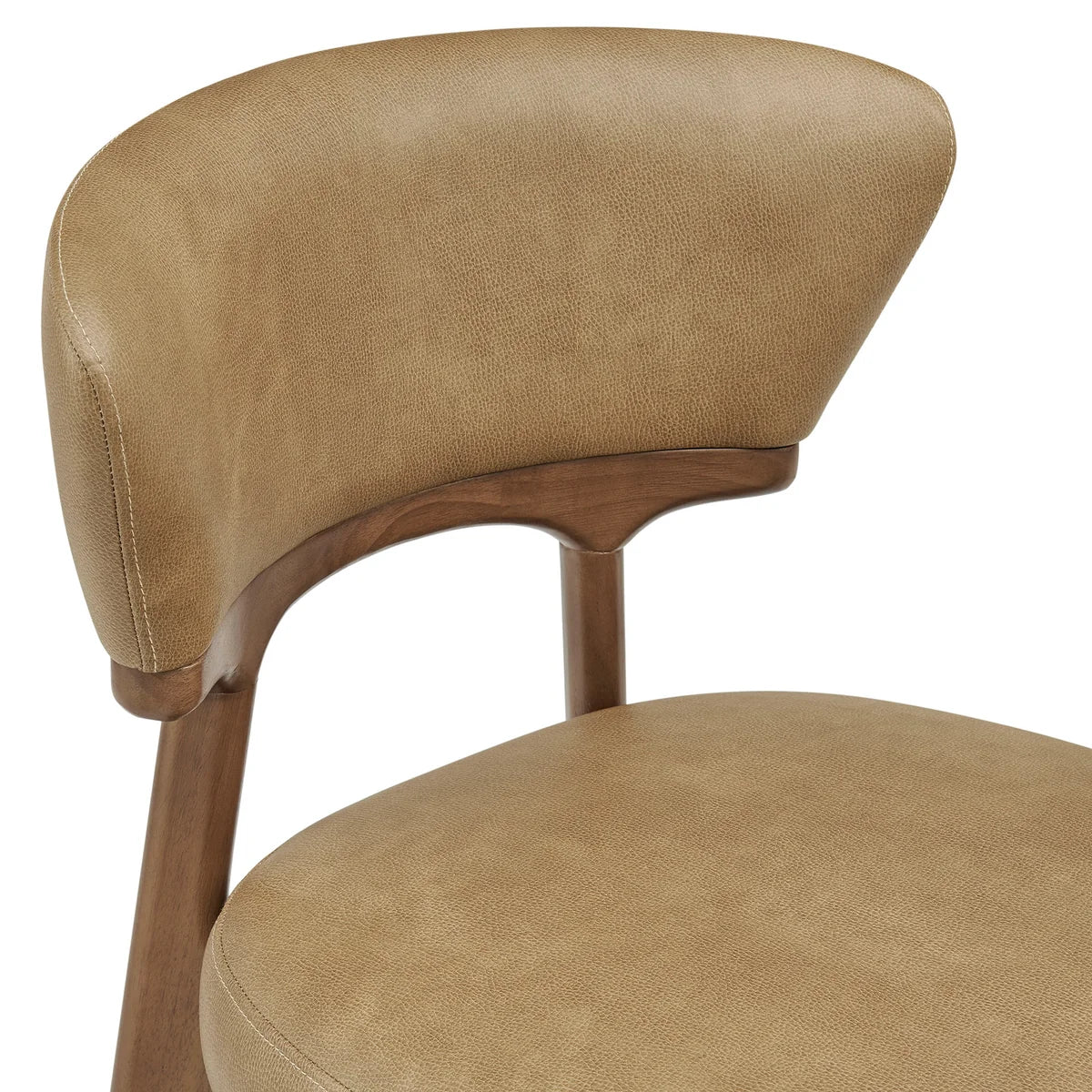 Daphne Vegan Leather Dining Chairs Set of 2