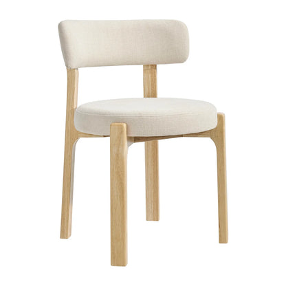 Marsha Upholstered Fabric Dining Chairs Set of 2