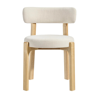 Marsha Upholstered Fabric Dining Chairs Set of 2