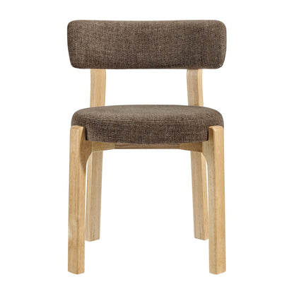 Marsha Upholstered Fabric Dining Chairs Set of 2