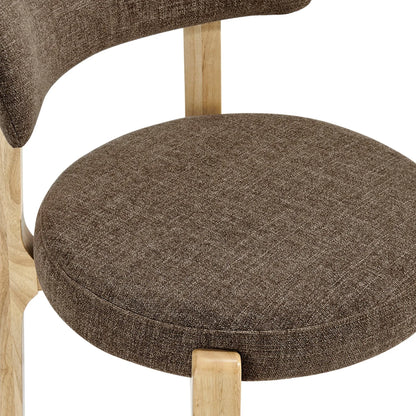 Marsha Upholstered Fabric Dining Chairs Set of 2