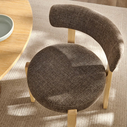 Marsha Upholstered Fabric Dining Chairs Set of 2
