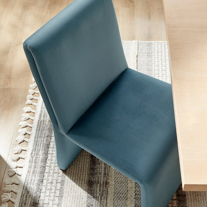 Emory Performance Velvet Dining Side Chair Set of 2