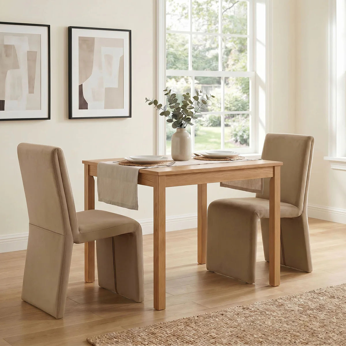 Emory Performance Velvet Dining Side Chair Set of 2