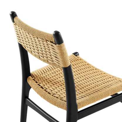Wynn Rope and Wood Dining Side Chair